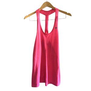 Athleta Pink Racerback Tank Top Size Medium Women's Size Small